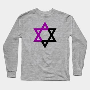 Anarchafeminist Magen David Long Sleeve T-Shirt